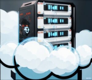 server on the cloud